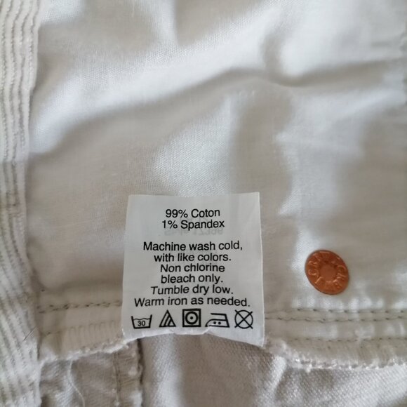 J. Crew Womens Tan Beige Low Rise Five Pocket Design Bootcut Jeans Size 28R - Picture 6 of 7